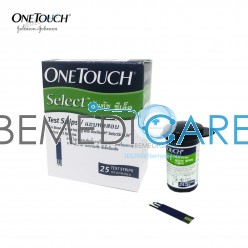 แถบวัดระดับน้ำตาล เทส สตริป One Touch Select Strip 25 ชิ้น
